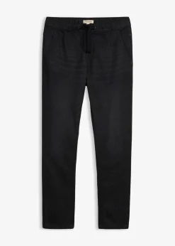 Herren bonprix Große Größen|Sweat|Slim Fit Sweat-Jeans, Straight