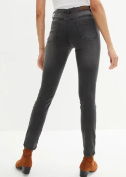 Damen bonprix Jeans|Bekleidung·Shirts & Tops|Slim Jeans High Waist, Shaping