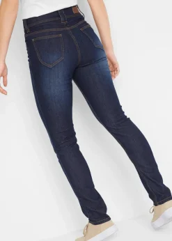 Outlet Slim-Fit-Jeans High Waist, Komfort-Stretch Damen Jeans|Kurzgrößen