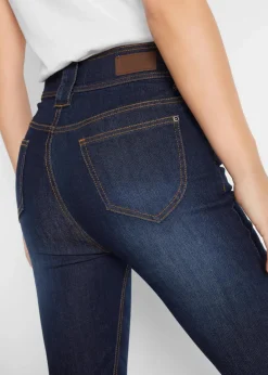 Outlet Slim-Fit-Jeans High Waist, Komfort-Stretch Damen Jeans|Kurzgrößen