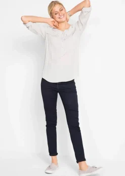 Damen bonprix Bekleidung·Shirts & Tops|Jeans|Slim-Fit-Jeans High Waist, Super Stretch