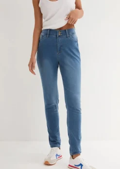 Damen bonprix Jeans|Bekleidung·Shirts & Tops|Slim-Fit-Jeans High Waist, Super Stretch