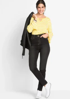 Hot Slim-Fit-Jeans High Waist, Super Stretch Damen Jeans|Bekleidung·Shirts & Tops