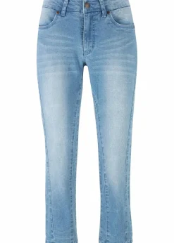 Sale Slim-Fit-Jeans Mid Waist, cropped Damen Bekleidung·Shirts & Tops|Jeans