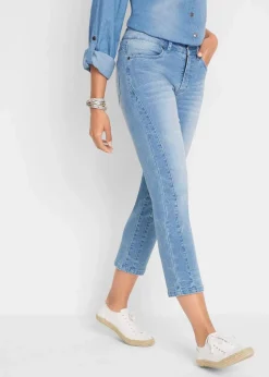Sale Slim-Fit-Jeans Mid Waist, cropped Damen Bekleidung·Shirts & Tops|Jeans