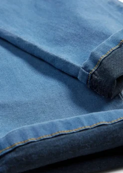Hot Slim-Fit-Jeans Mid Waist, Super Stretch Damen Jeans|Kurzgrößen