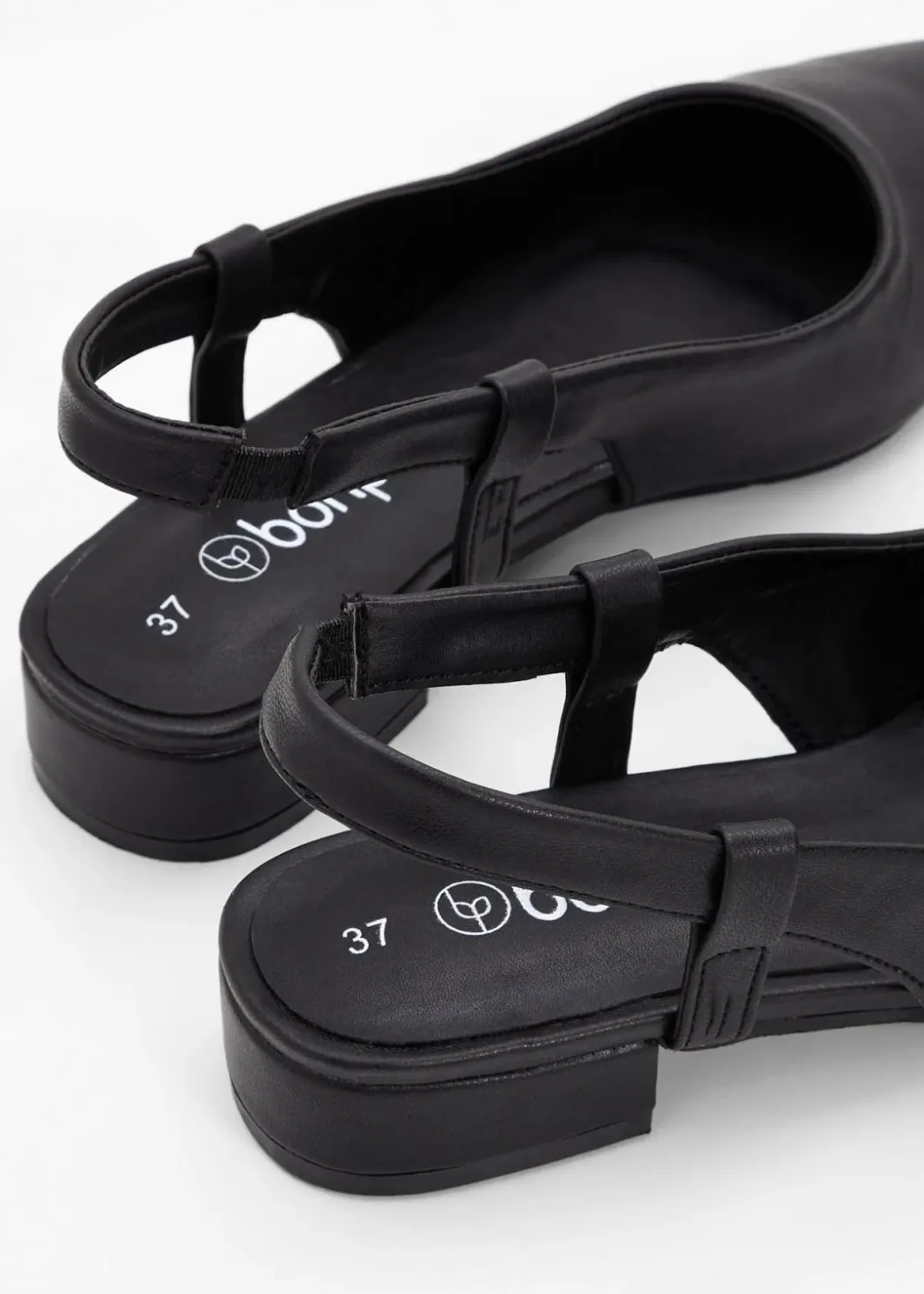 Damen bonprix Pumps|Slingpumps mit flachem Absatz