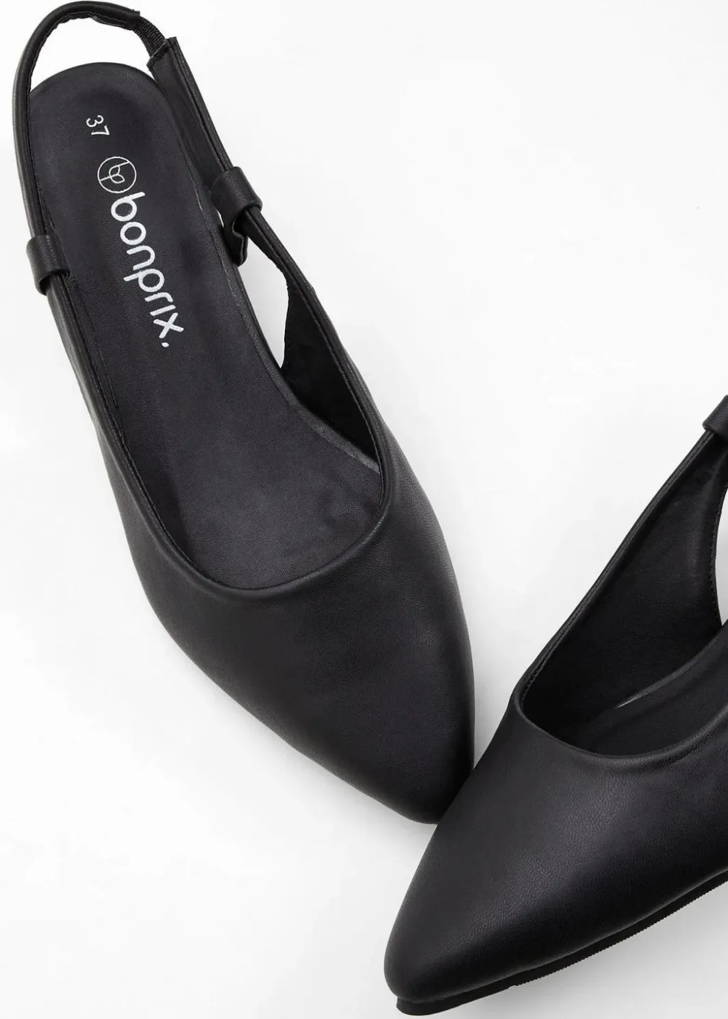 Damen bonprix Pumps|Slingpumps mit flachem Absatz