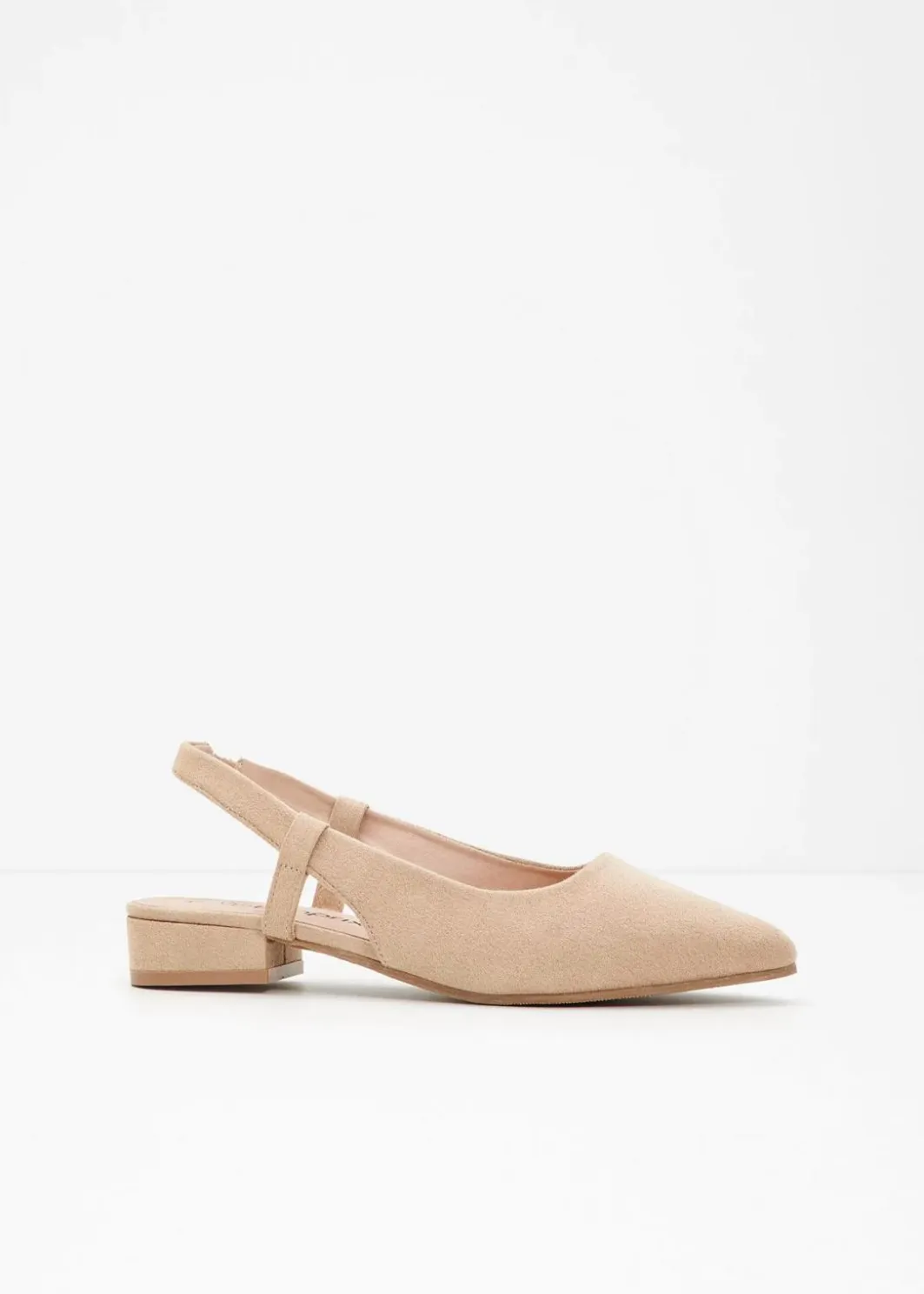 Outlet Slingpumps mit flachem Absatz Damen Pumps
