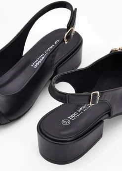 Hot Slingpumps mit flachem Absatz Damen Pumps