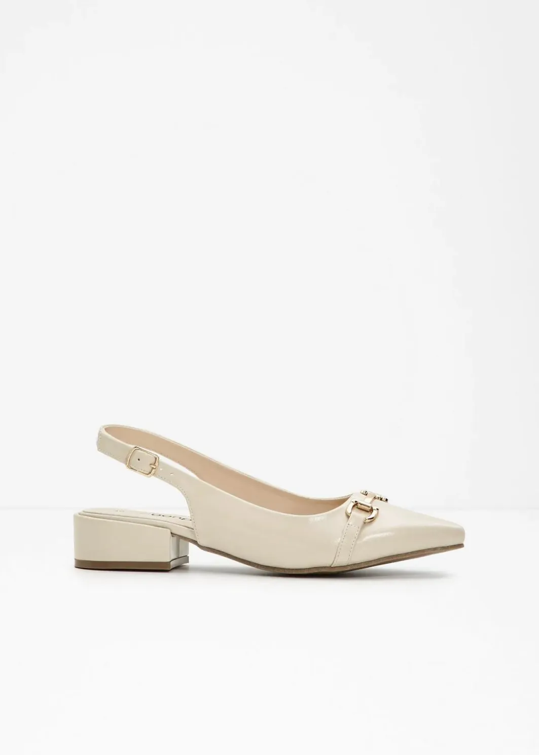 Outlet Slingpumps mit flachem Absatz Damen Pumps