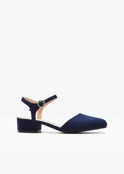 Damen bonprix Pumps|Slingpumps mit niedrigem Absatz