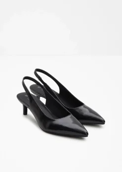 Damen bonprix Pumps|Slingpumps mit schmalem Absatz
