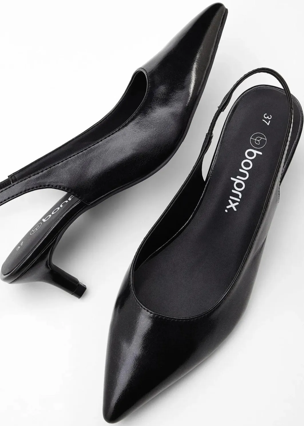 Damen bonprix Pumps|Slingpumps mit schmalem Absatz