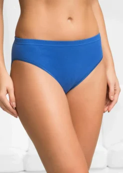 Damen bonprix Wäsche·Basics|Wäsche·Baumwollunterwäsche|Slip (6er Pack)