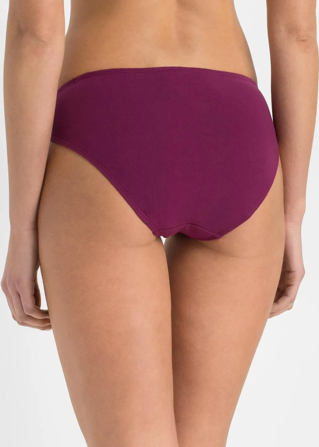 Damen bonprix Höschen|Baumwollunterwäsche|Slip (6er Pack)