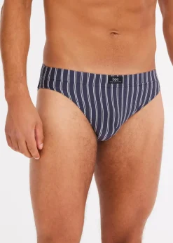 Herren bonprix Slips|Große Größen|Slip mit Baumwolle (5er Pack)