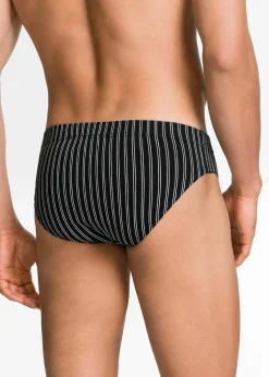 Herren bonprix Wäsche|Große Größen|Slip mit Baumwolle (5er Pack)