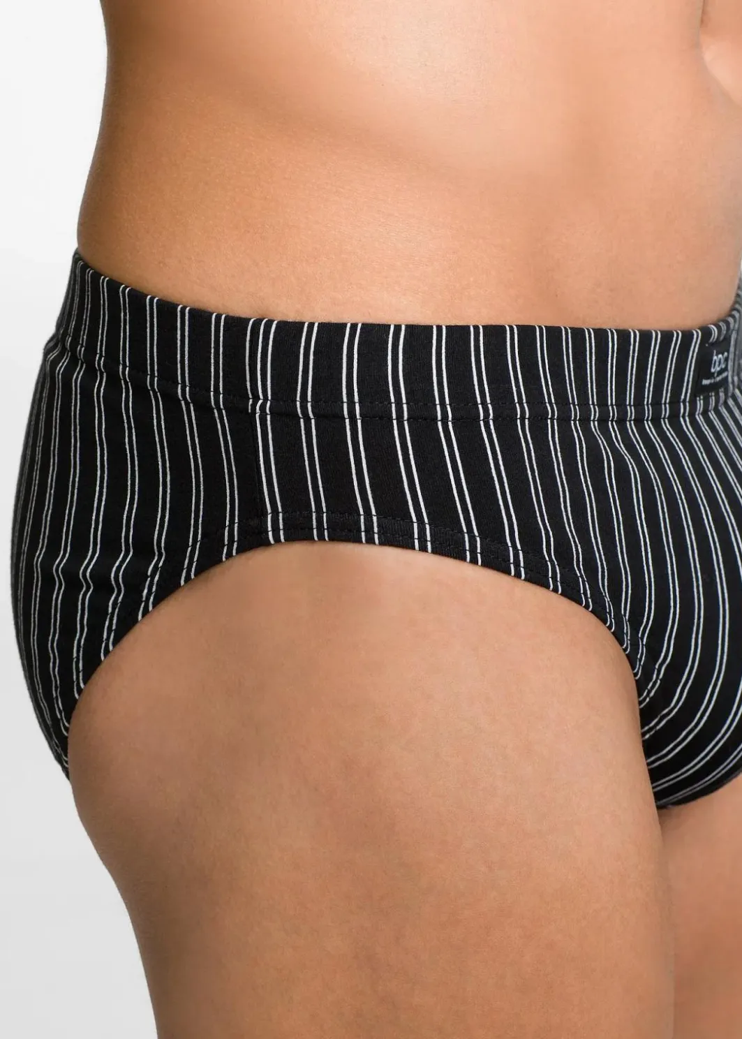 Herren bonprix Wäsche|Große Größen|Slip mit Baumwolle (5er Pack)