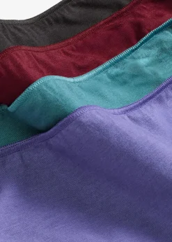 Best Slip mit Bio-Baumwolle (4er Pack) Damen Wäsche·Baumwollunterwäsche|Wäsche·Höschen