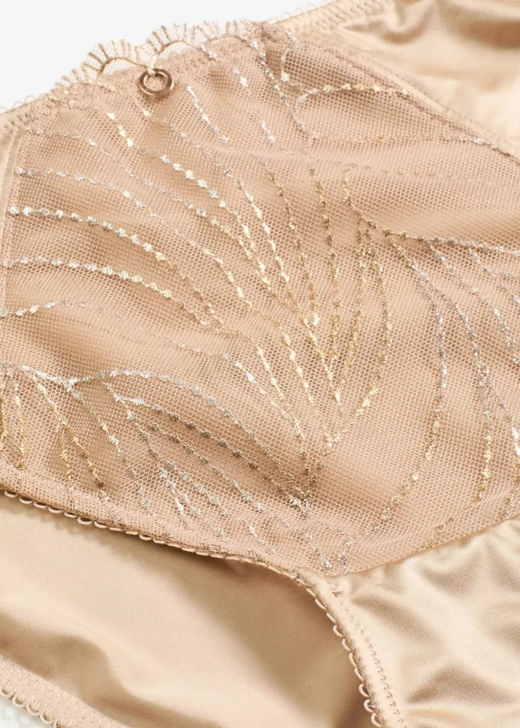 Damen bonprix Wäsche·Höschen|Nachhaltigere Materialien|Slip mit glitzernder Stickerei