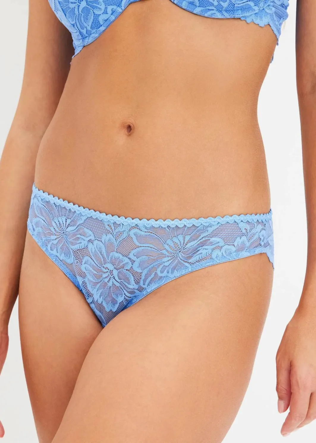 Damen bonprix Wäsche·Dessous|Wäsche·Höschen|Slip mit Spitze