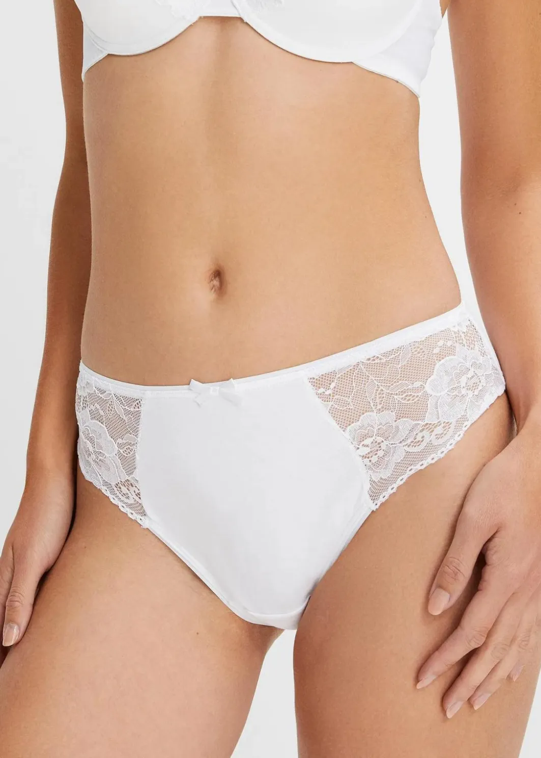 Sale Slip mit Spitze (4er Pack) Damen Höschen|Baumwollunterwäsche