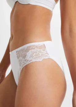 Sale Slip mit Spitze (4er Pack) Damen Höschen|Baumwollunterwäsche