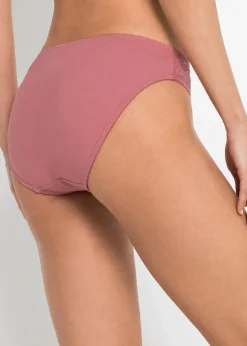 Slip mit Stickerei (2er Pack) Damen Nachhaltigere Materialien|Höschen