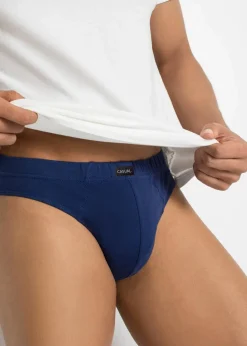 Herren bonprix Große Größen|Wäsche|Slip mit weicher Baumwolle (10er Pack)