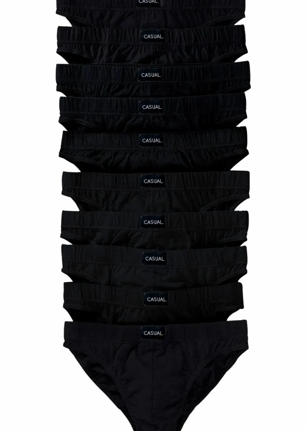 Herren bonprix Slips|Wäsche|Slip mit weicher Baumwolle (10er Pack)