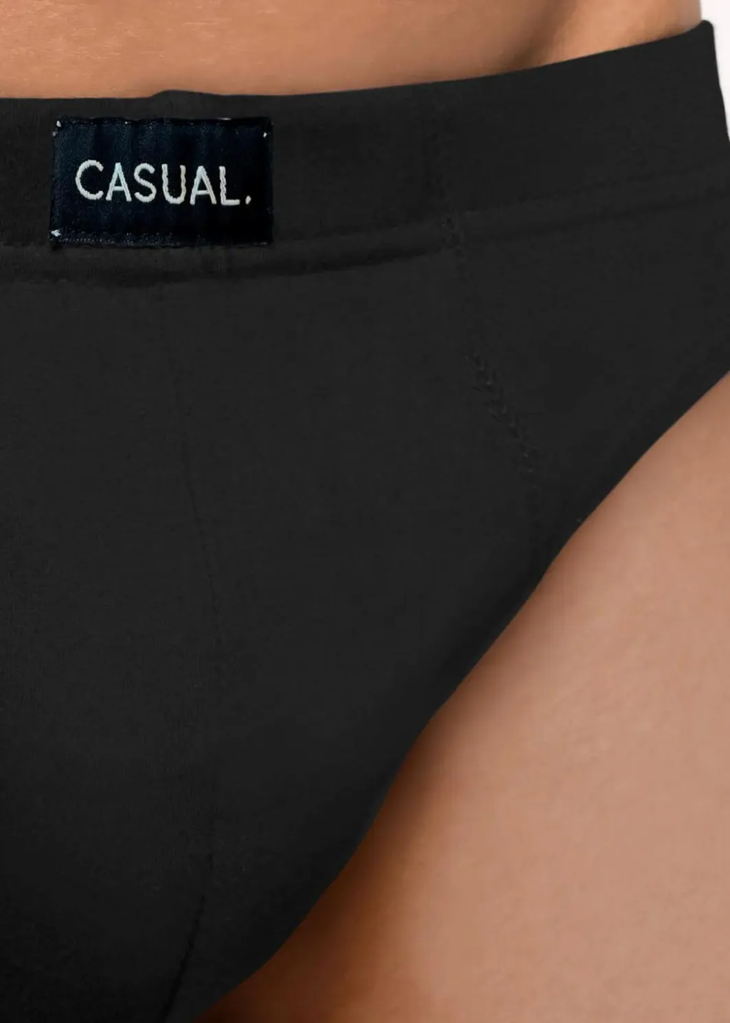 Herren bonprix Slips|Wäsche|Slip mit weicher Baumwolle (10er Pack)