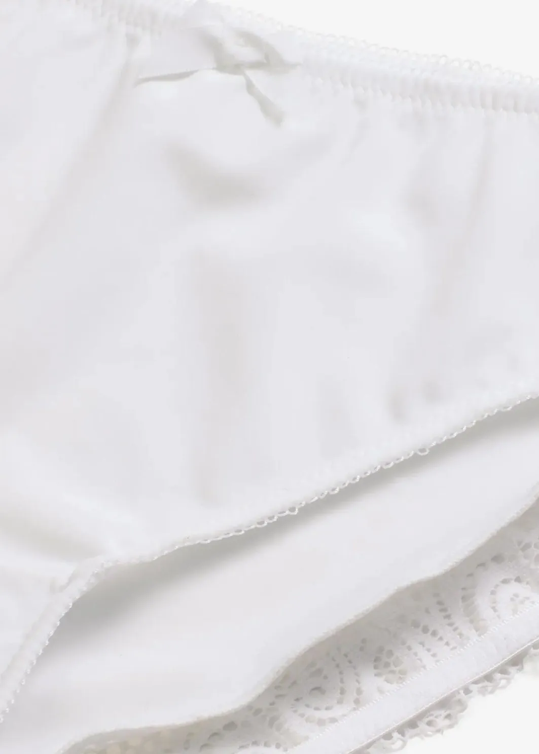 Outlet Slip mit zarter Spitze Damen Wäsche·Höschen|Nachhaltigere Materialien
