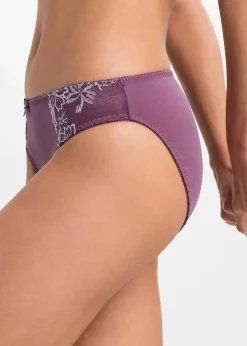 Online Slip mit zarter Stickerei (2er Pack) Damen Höschen|Dessous