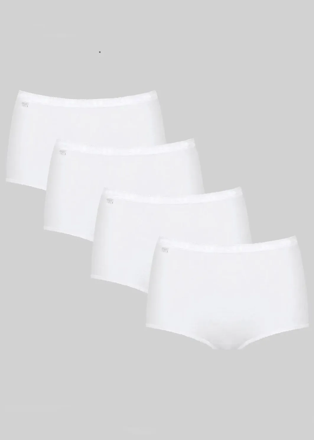 Clearance Basic+ Maxislip (4er Pack) Damen Wäsche·Baumwollunterwäsche|Wäsche·Höschen