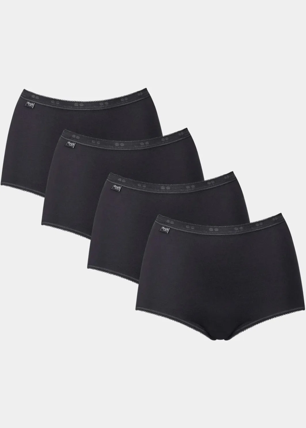 Damen Sloggi Wäsche·Baumwollunterwäsche|Baumwollunterwäsche|Basic+ Maxislip (4er Pack)