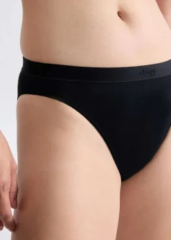 Hot GO Casual High leg Slip (2er Pack) Damen Wäsche·Baumwollunterwäsche|Wäsche·Höschen