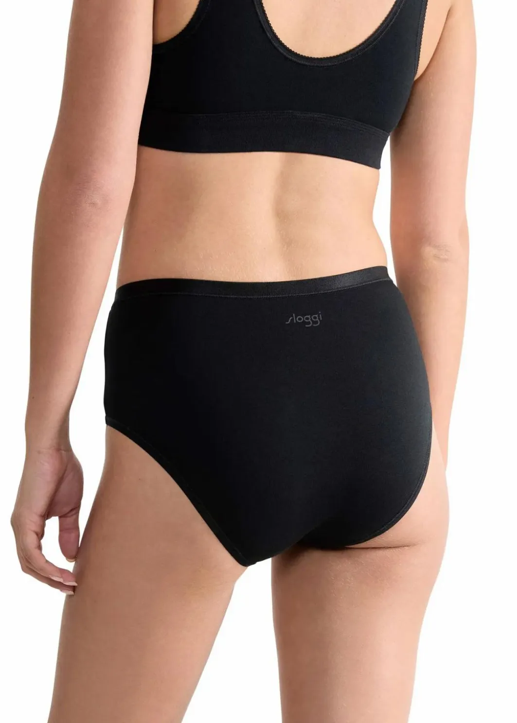 Damen Sloggi Wäsche·Baumwollunterwäsche|Baumwollunterwäsche|GO Daily Cotton Midi Slip (3er Pack)