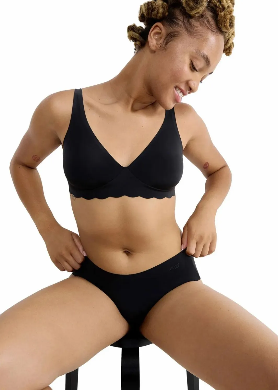 Damen Sloggi Wäsche·Bhs|Sloggi|ZERO Microfibre 2.0 Soft Bra (2er Pack)
