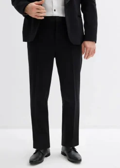 Outlet Smoking-Anzugshose mit Stretchanteil, Slim Fit Herren Große Größen|Hosen