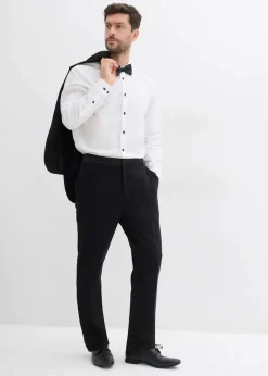 Outlet Smoking-Anzugshose mit Stretchanteil, Slim Fit Herren Große Größen|Hosen