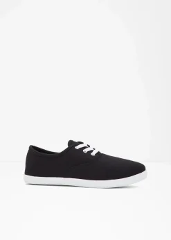 Damen bonprix Schuhe & Accessoires In Spezialgrößen·Schuhe In Übergröße|Sneaker|Sneaker aus Baumwoll-Canvas