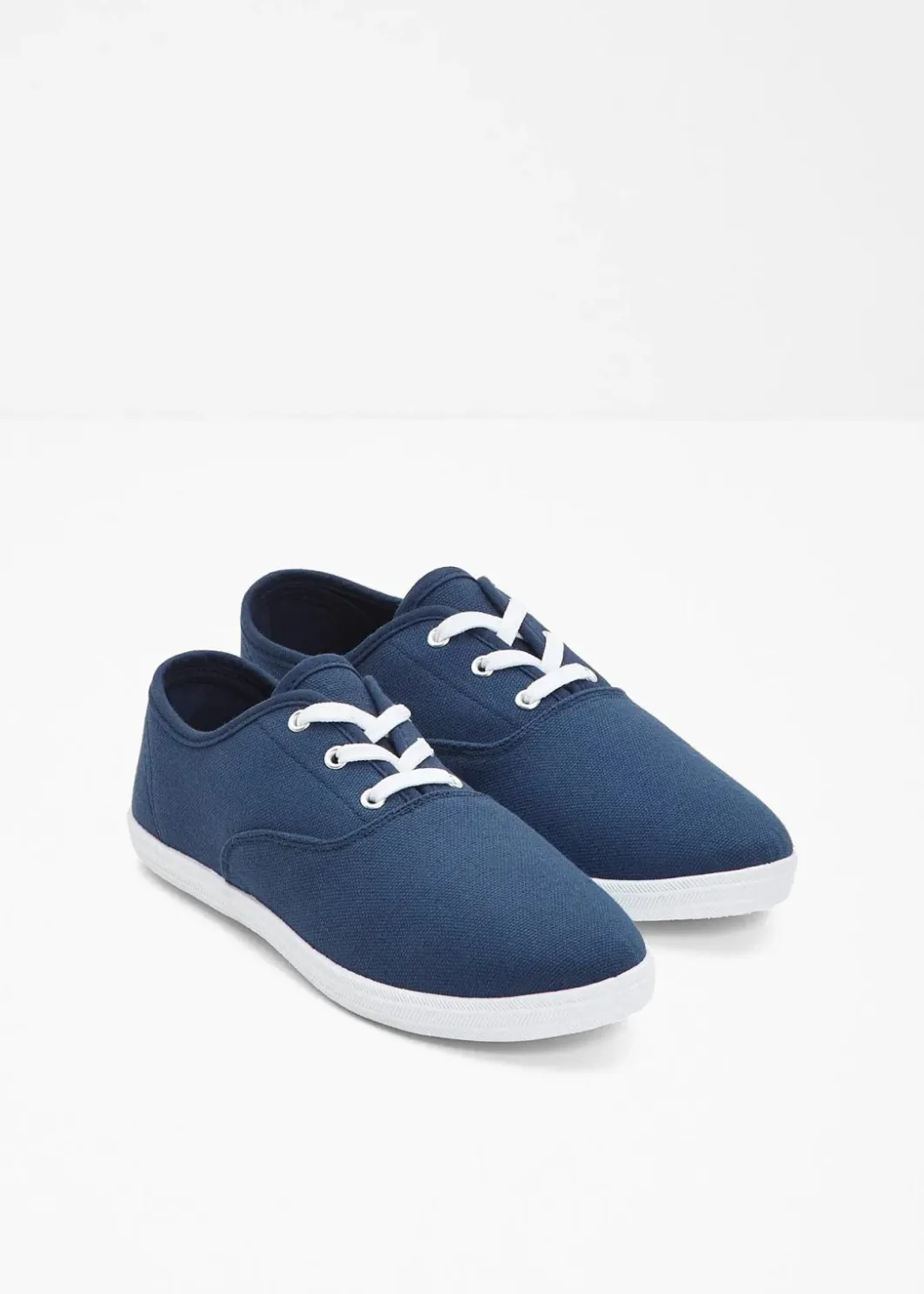Discount Sneaker aus Baumwoll-Canvas Damen Schuhe & Accessoires In Spezialgrößen·Schuhe In Übergröße|Sneaker