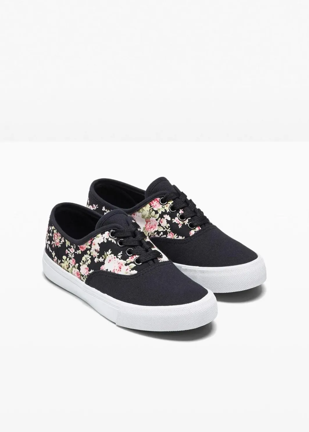 Damen bonprix Sneaker|Schuhe & Accessoires In Spezialgrößen·Schuhe In Übergröße|Sneaker aus Baumwoll-Canvas