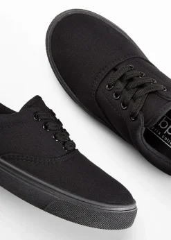 Online Sneaker aus Baumwoll-Canvas Damen Sneaker|Sneaker