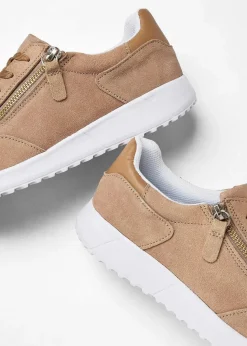 Hot Sneaker aus Veloursleder Damen Sneaker