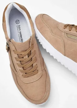 Hot Sneaker aus Veloursleder Damen Sneaker