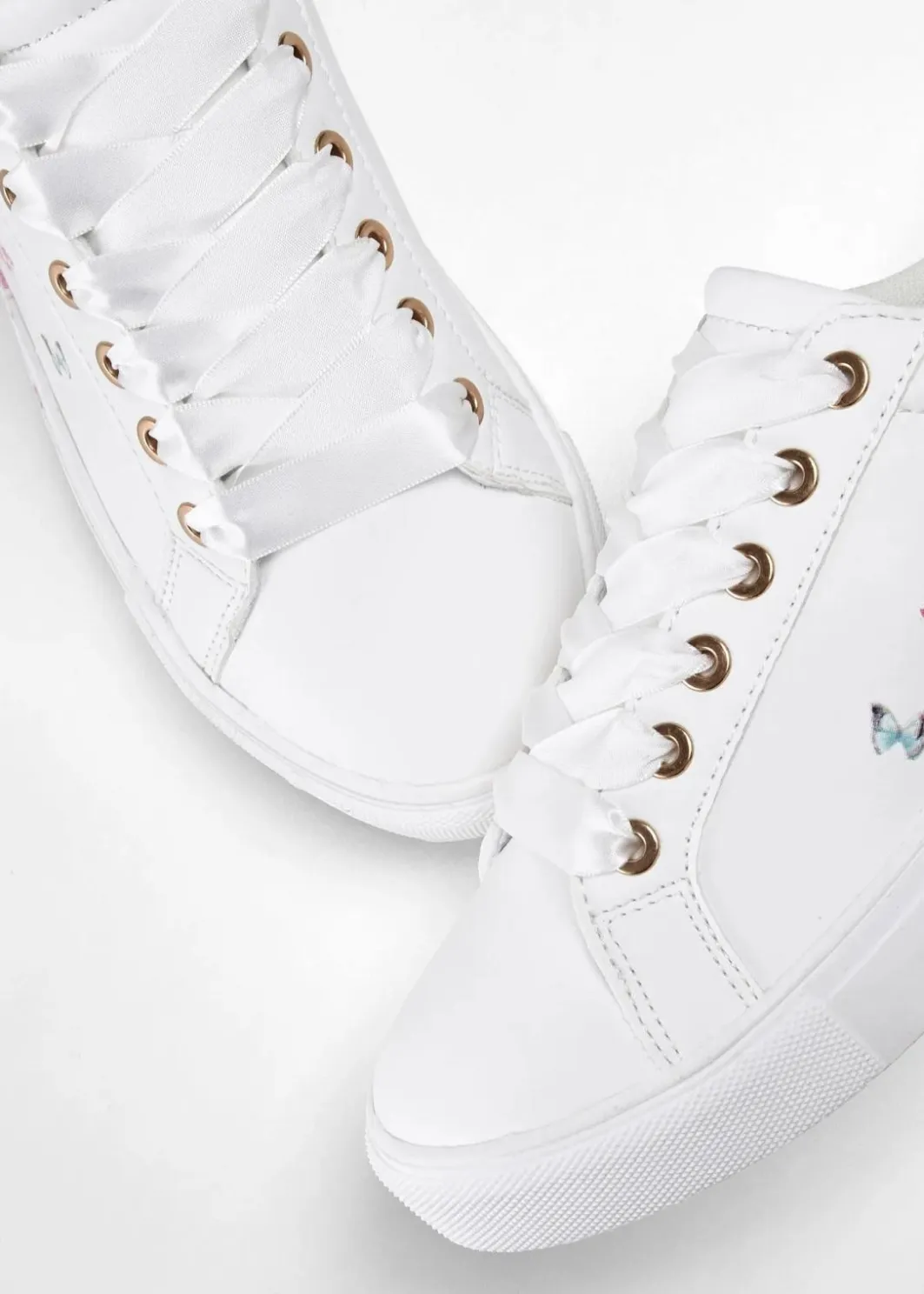 Sale Sneaker mit floralem Druck Damen Sneaker