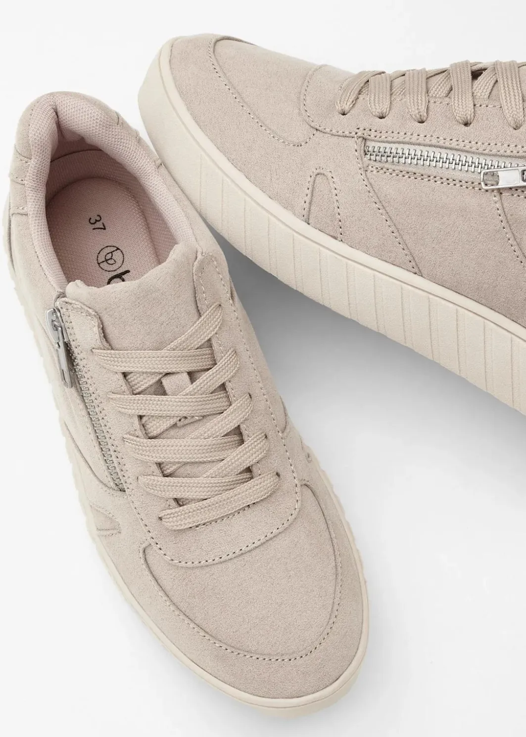 Damen bonprix Sneaker|Sneaker mit gepolsterter Innensohle