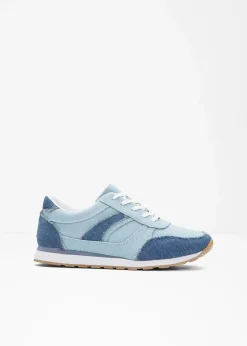 Damen bonprix Sneaker|Sport- & Trekkingschuhe|Sneaker mit Mesh-Einsatz